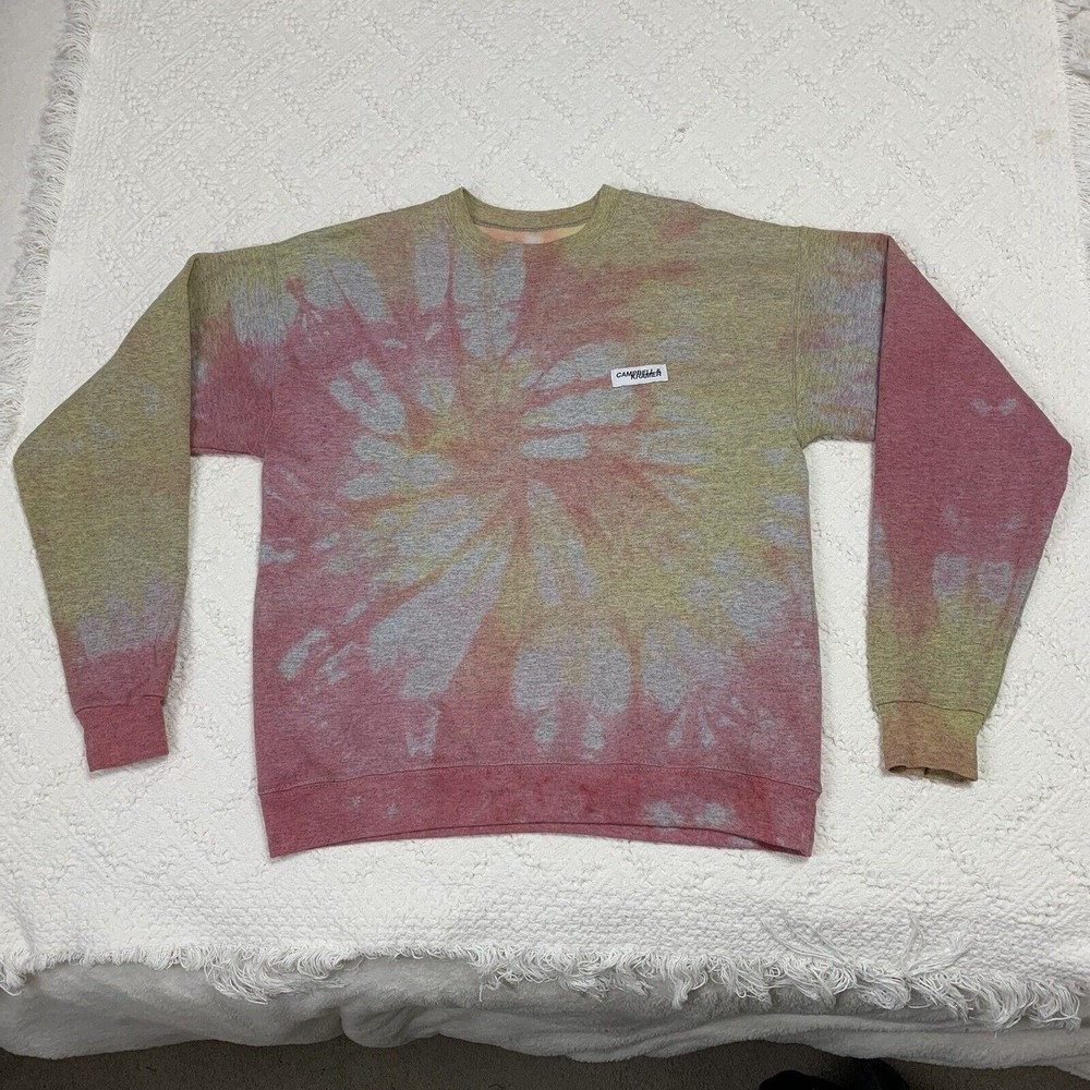 Campbell & Kramer Tie Dye Long Sleeve Sweater Size Medium Unisex